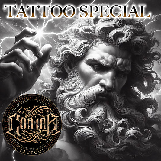 4 Hours (Half Day) Tattoo Session 5pm-9pm $500 -> ADD TO CART FOR -AFFIRM Payments-